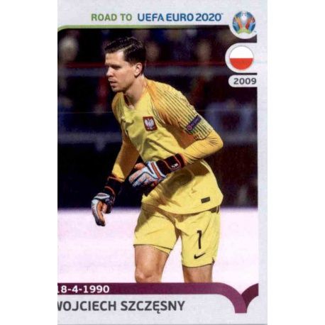 Wojciech Szczęsny Poland 212 Panini Road to UEFA EURO 2020 Sticker Collection