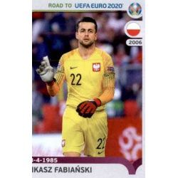 Łukasz Fabiański Poland 211 Panini Road to UEFA EURO 2020 Sticker Collection