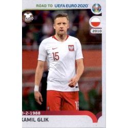 Kamil Glik Poland 213 Panini Road to UEFA EURO 2020 Sticker Collection