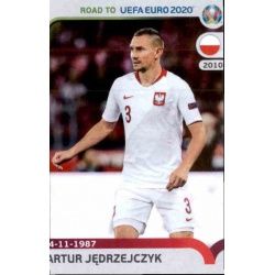 Artur Jędrzejczyk Poland 214 Panini Road to UEFA EURO 2020 Sticker Collection
