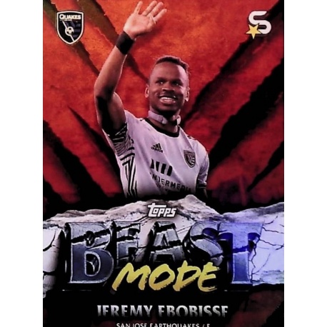 Jeremy Ebobisse Beast Mode San Jose Earthquakes BM-21