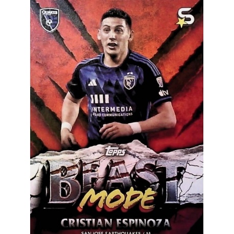 Cristian Espinoza Beast Mode San Jose Earthquakes BM-24