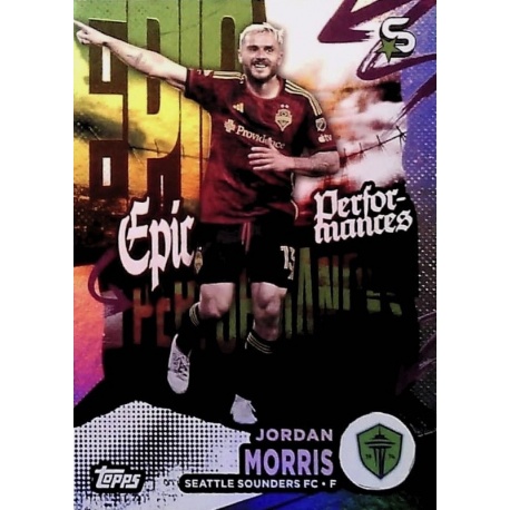 Jordan Morris Epic Perfomances Seattle Sounders FC EP-30