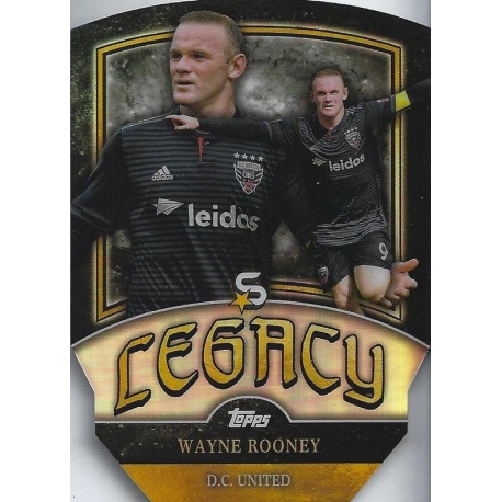Wayne Rooney MLS Legacy Die Cut D.C. United LE-1