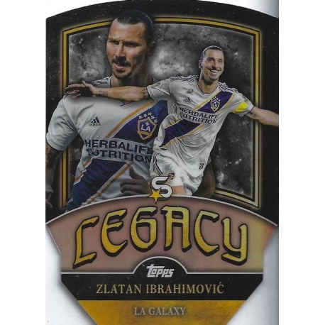 Zlatan Ibrahimović MLS Legacy Die Cut Los Angeles Galaxy LE-3