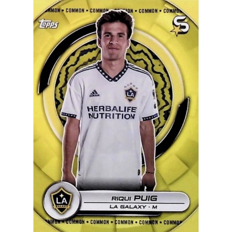 Riqui Puig Yellow Common Los Angeles Galaxy 2