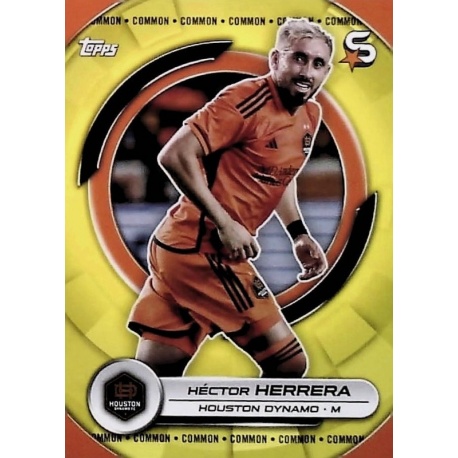 Héctor Herrera Image Variation Yellow Common Houston Dynamo 16b