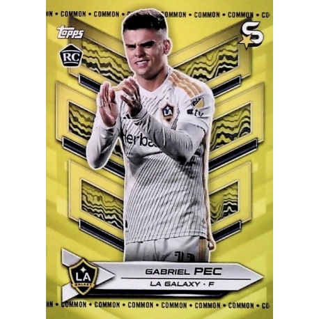 Gabriel Pec Yellow Common Los Angeles Galaxy 19