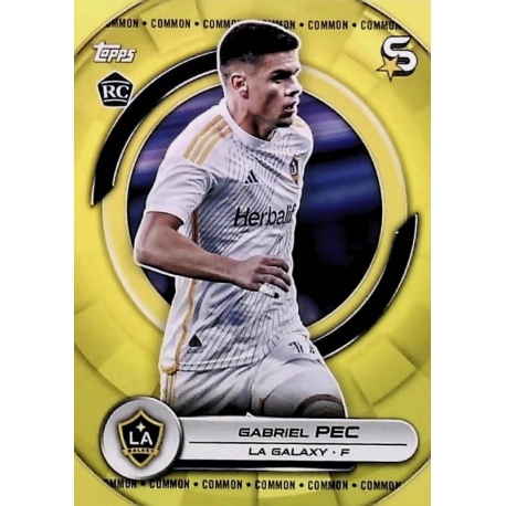 Gabriel Pec Image Variation Yellow Common Los Angeles Galaxy 19b