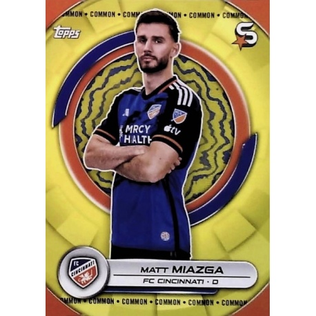 Matt Miazga Yellow Common FC Cincinnati 21