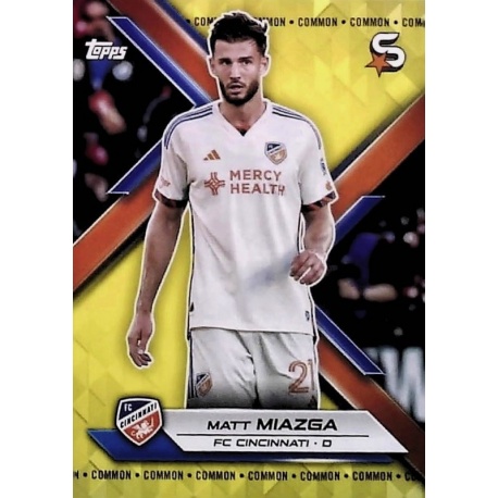 Matt Miazga Image Variation Yellow Common FC Cincinnati 21b