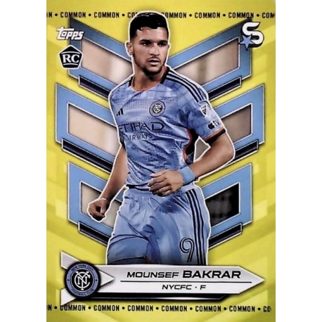 Mounsef Bakrar Image Variation Yellow Common New York City FC 35b