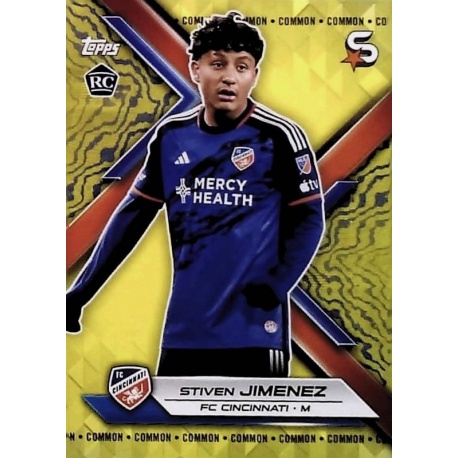 Stiven Jimenez Image Variation Yellow Common FC Cincinnati 37b