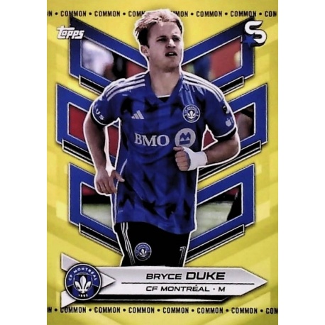 Bryce Duke Image Variation Yellow Common CF Montreal 40b