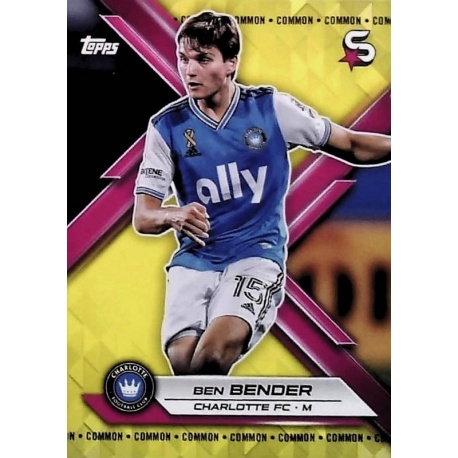 Ben Bender Image Variation Yellow Common Charlotte FC 45b