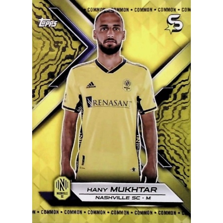 Hany Mukhtar Yellow Common Nashville SC 47