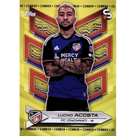 Lucho Acosta Yellow Common FC Cincinnati 50