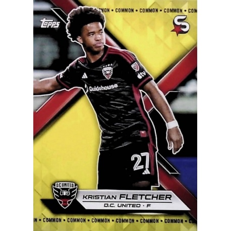 Kristian Fletcher Image Variation Yellow Common D.C. United 53b