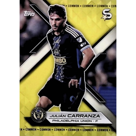 Julián Carranza Image Variation Yellow Common Philadelphia Union 55b