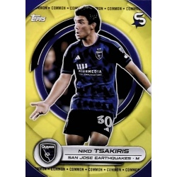 Niko Tsakiris Image Variation Yellow Common San Jose Earthquakes 63b