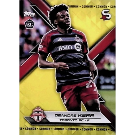 Deandre Kerr Image Variation Yellow Common Toronto FC 77b