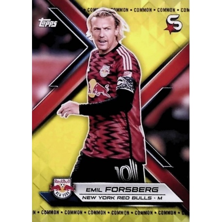 Emil Forsberg Image Variation Yellow Common New York Red Bulls 85b