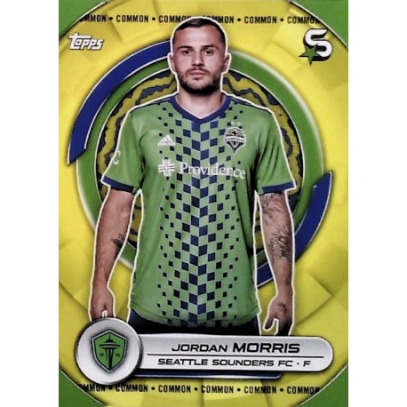 Jordan Morris Yellow Common Seattle Sounders FC 87