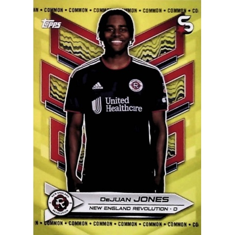 DeJuan Jones Yellow Common New England Revolution 88