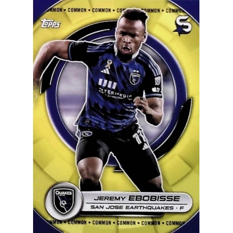 Jeremy Ebobisse Image Variation Yellow Common San Jose Earthquakes 90b