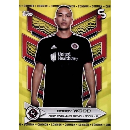 Bobby Wood Image Variation Yellow Common New England Revolution 109b
