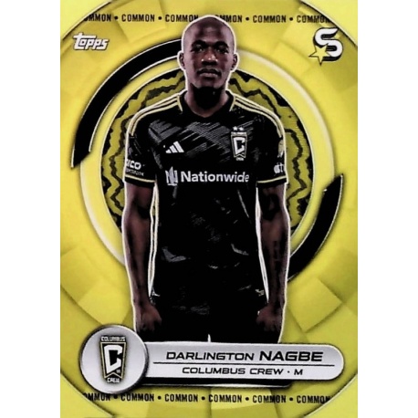 Darlington Nagbe Image Variation Yellow Common Columbus Crew 115b