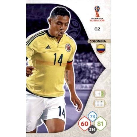 Luis Muriel Colombia 62 Adrenalyn XL World Cup 2018 