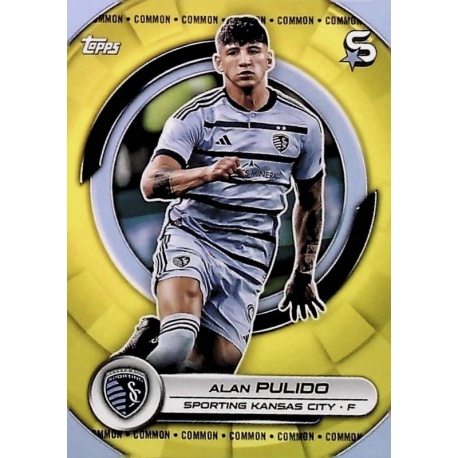 Alan Pulido Image Variation Yellow Common Sporting Kansas City 132b