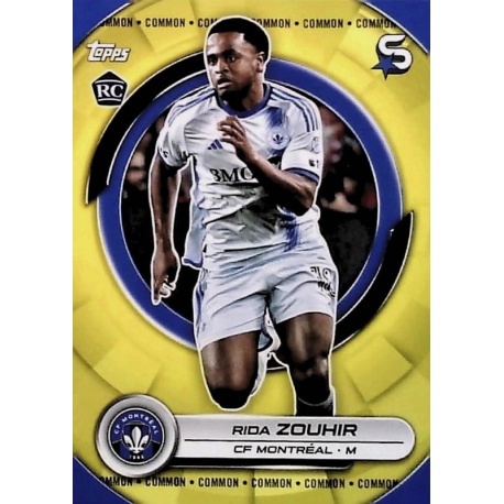 Rida Zouhir Image Variation Yellow Common CF Montreal 134b