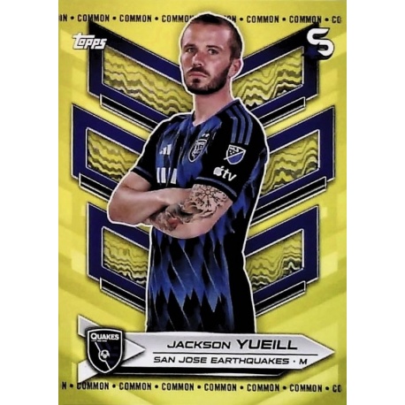 Jackson Yueill Yellow Common San Jose Earthquakes 135