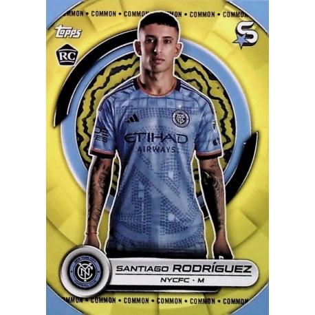 Santiago Rodríguez Yellow Common New York City FC 136