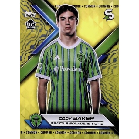 Cody Baker Yellow Common Seattle Sounders FC 138