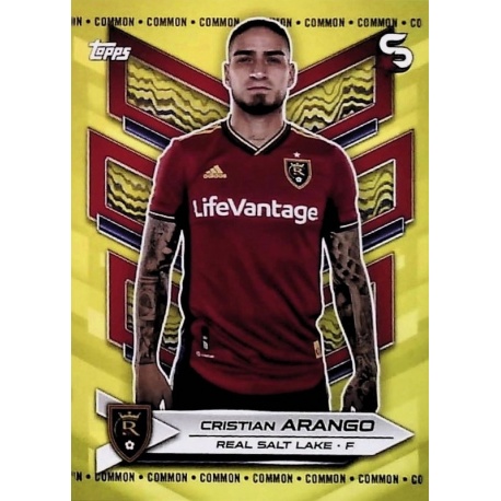 Cristian Arango Yellow Common Real Salt Lake 142