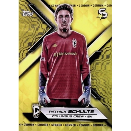 Patrick Schulte Yellow Common Columbus Crew 145