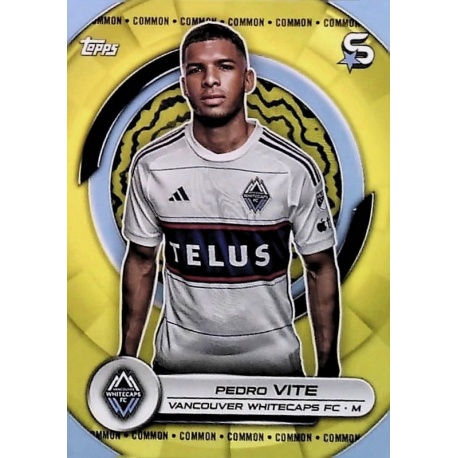 Pedro Vite Yellow Common Vancouver Whitecaps FC 147