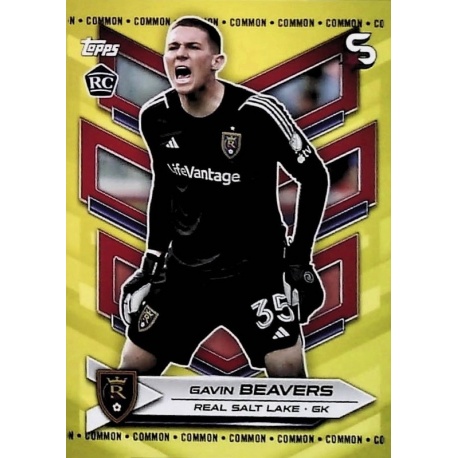 Gavin Beavers Image Variation Yellow Common Real Salt Lake 152b