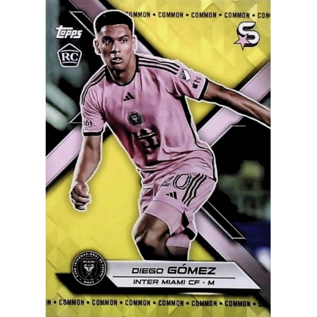 Diego Gómez Image Variation Yellow Common Inter Miami CF 154b