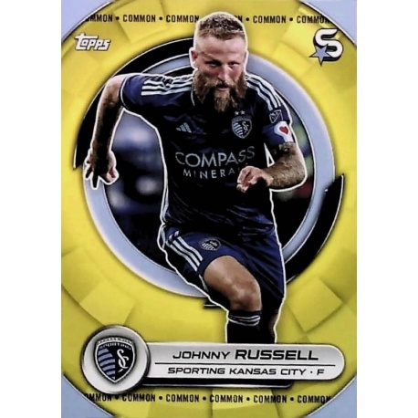 Johnny Russell Image Variation Yellow Common Sporting Kansas City 156b