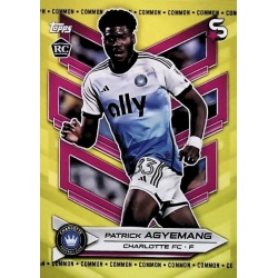 Patrick Agyemang Image Variation Yellow Common Charlotte FC 159b