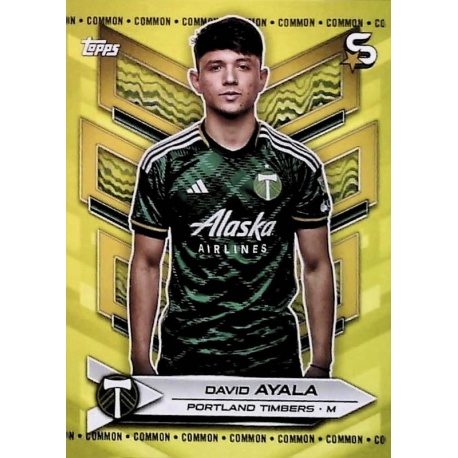 David Ayala Yellow Common Portland Timbers 165