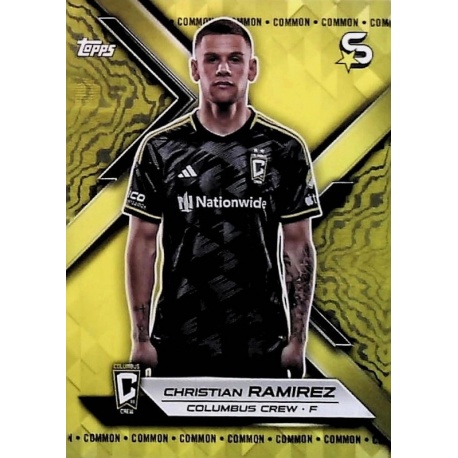 Christian Ramirez Yellow Common Columbus Crew 170