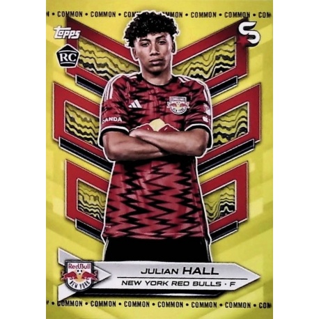 Julian Hall Yellow Common New York Red Bulls 172