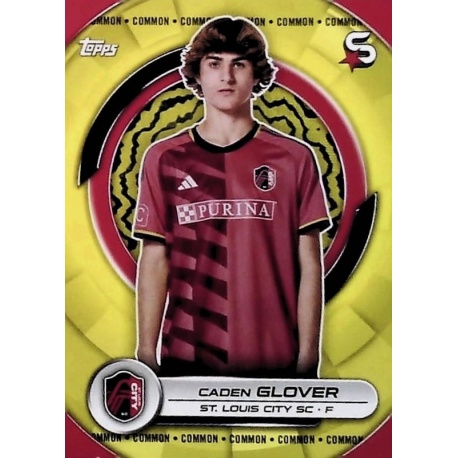 Caden Glover Yellow Common St. Louis City SC 176