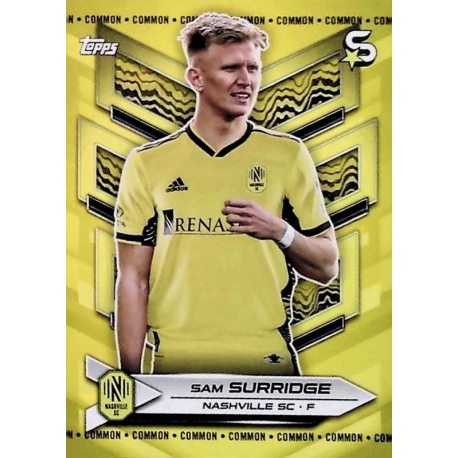 Sam Surridge Yellow Common Nashville SC 177