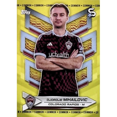 Djordje Mihailovic Yellow Common Colorado Rapids 178